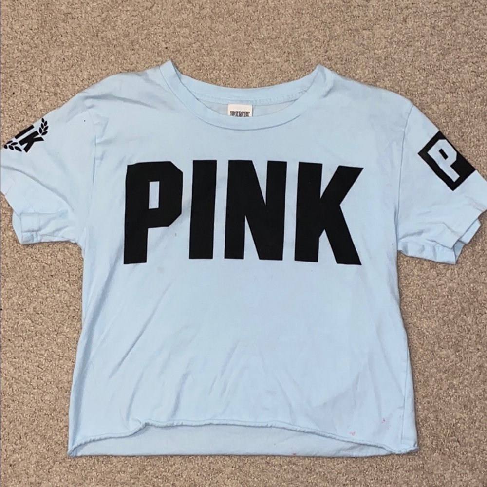Victoria’s Secret Pink Baby Blue Shirt